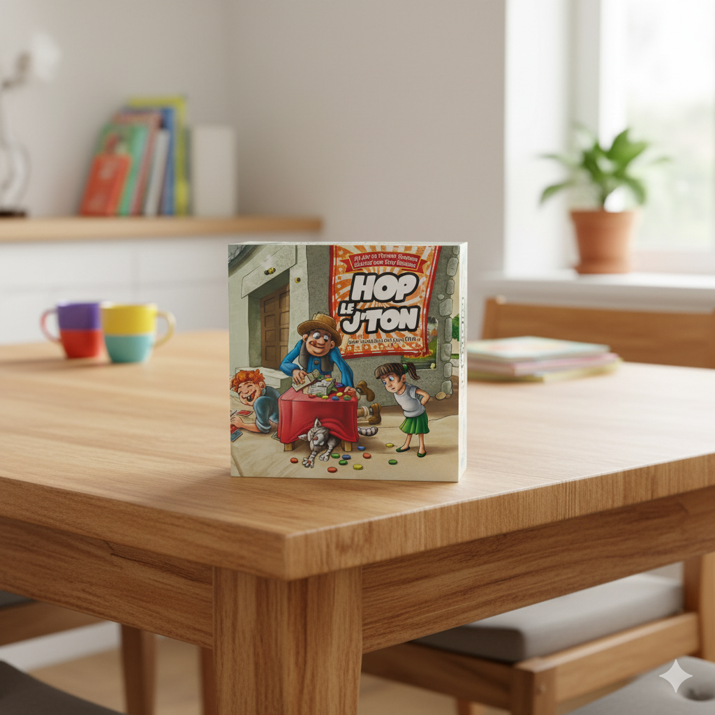 Hop le J'ton - Made in France - Jeux Opla