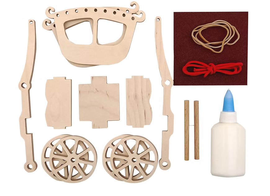 La calèche de Plywood - Jouet en bois à faire soi-même