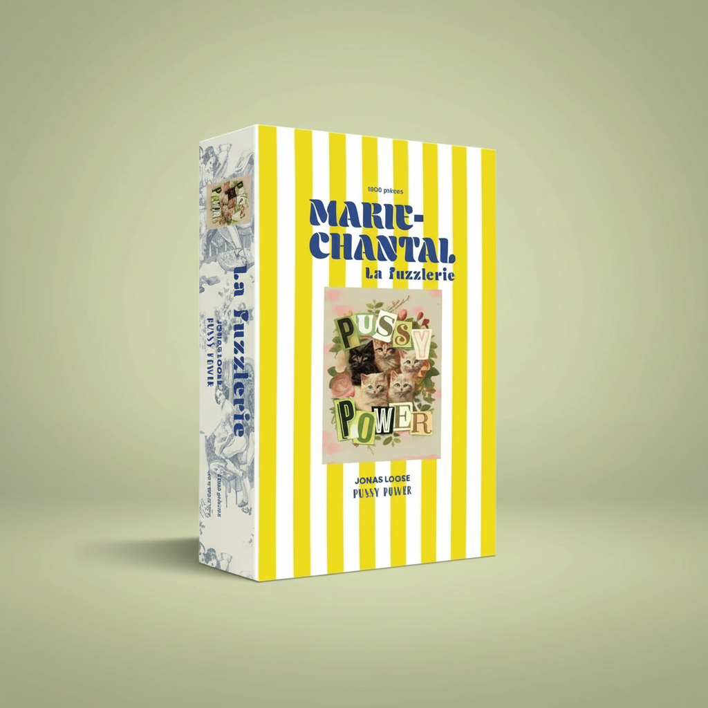 Visuel boîte puzzle 1000 pièces Pussy Power