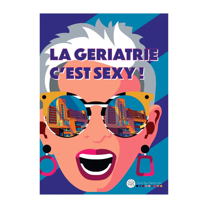 La gériatrie c'est Sexy - Puzzle 500 pièces XL - Made in France