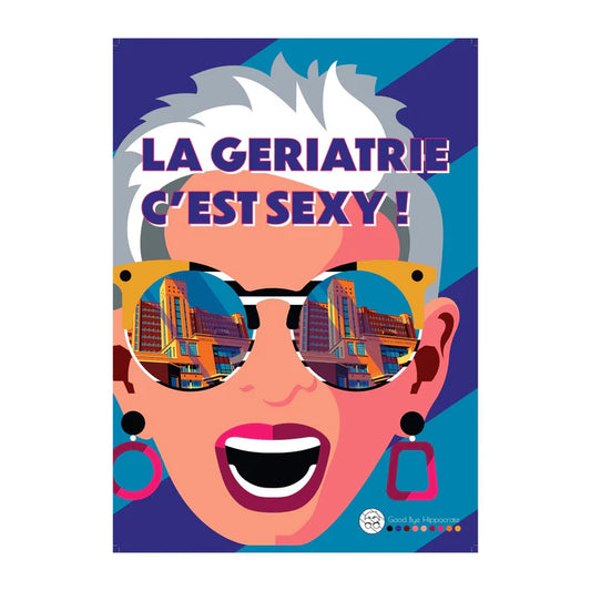 La gériatrie c'est Sexy - Puzzle 500 pièces XL - Made in France