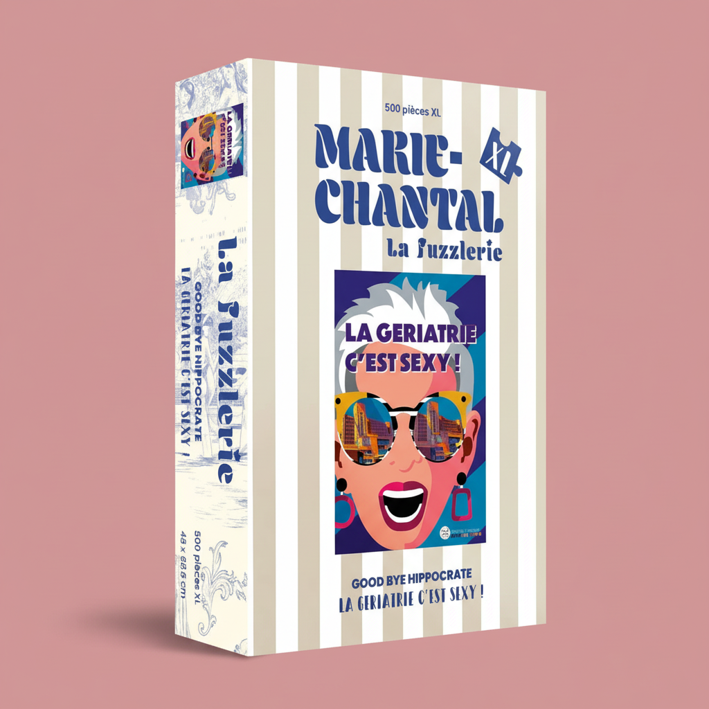 La gériatrie c'est Sexy - Puzzle 500 pièces XL - Made in France