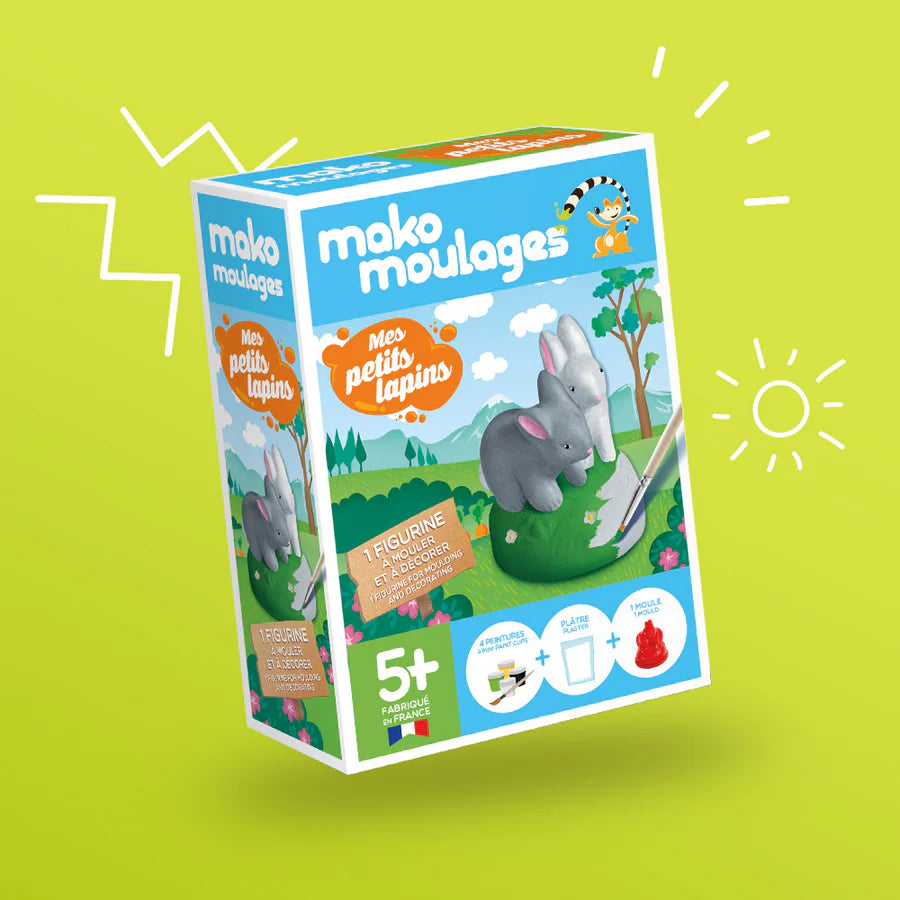 Kit my little rabbits - Made in France - Mako Moulages