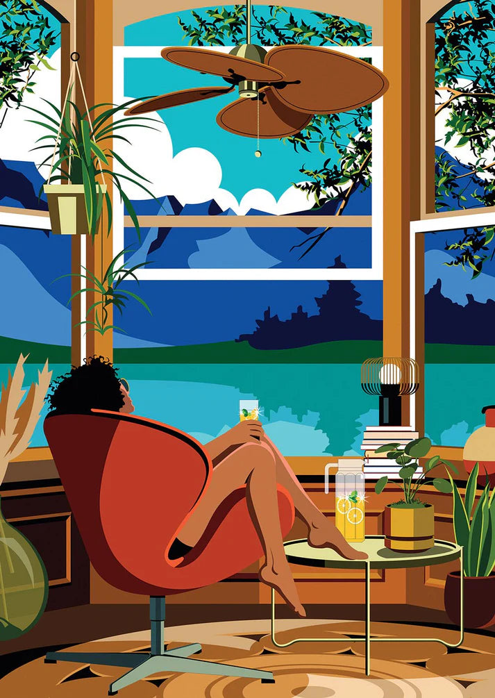 Mini Puzzle 99 pièces Made in France - Citron Pressé