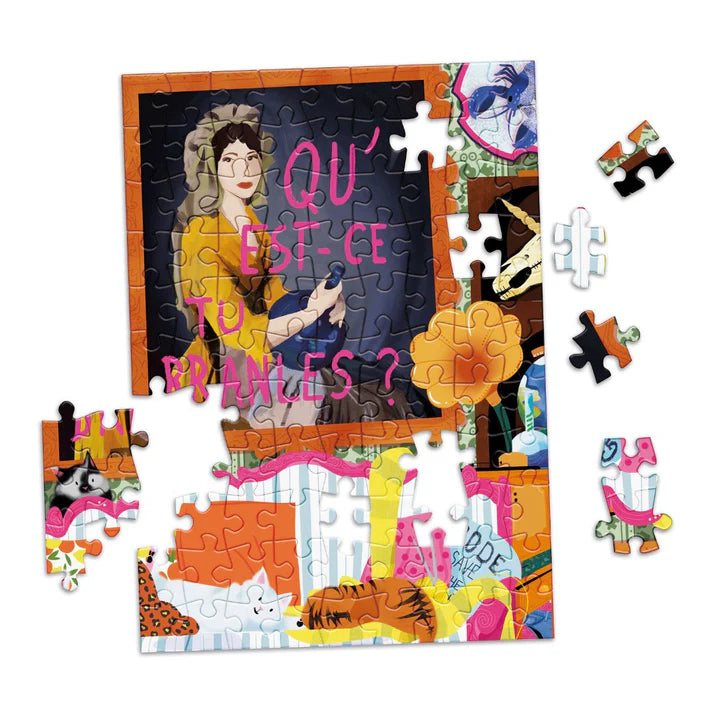 Mini Puzzle 99 pièces Made in France - Dame Jeanne