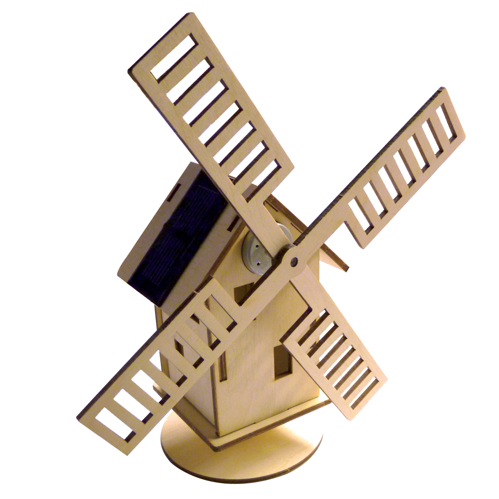 Solar model of the Heliobil windmill