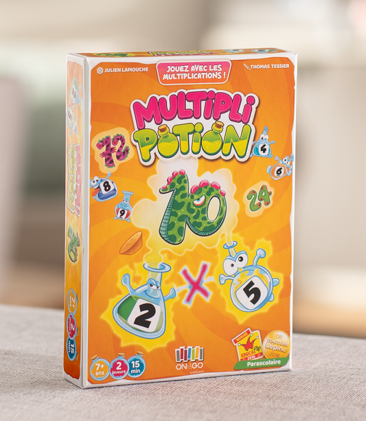 Multiplipotion, le jeu pour apprendre ses tables de multiplication