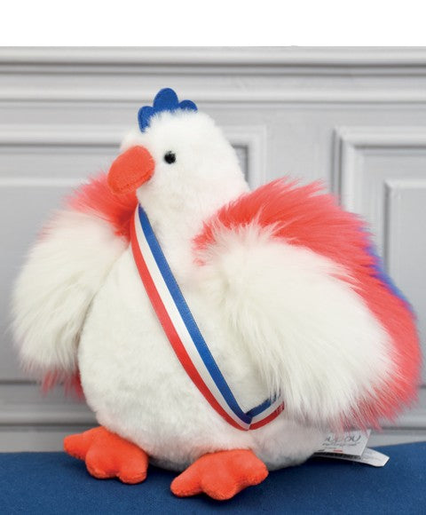 Paulette la Poule - peluche fabriquée en France