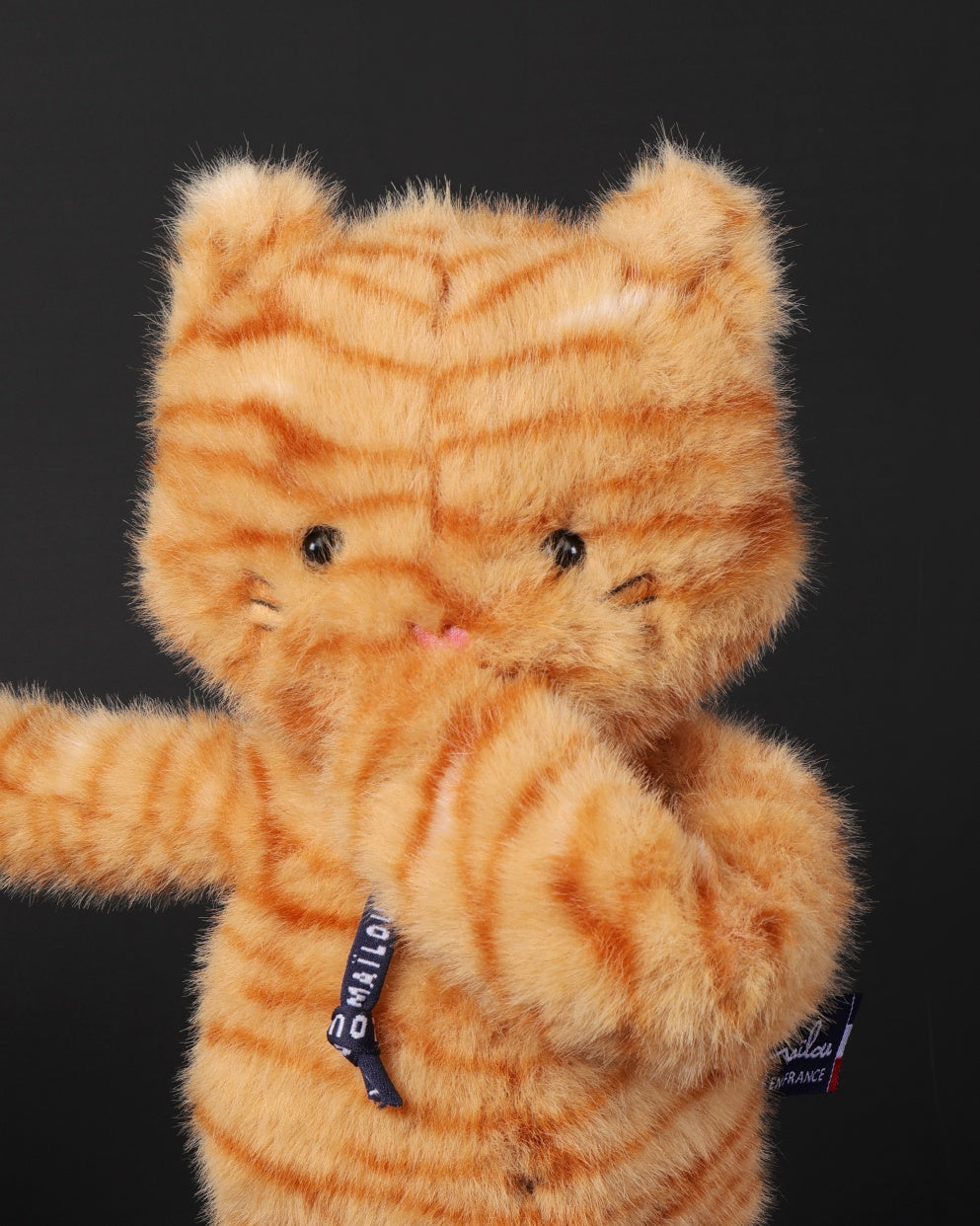Peluche chat Rooxy Méloé détail