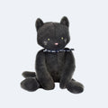 Peluche chat noir Méloé fabriquée en Bretagne