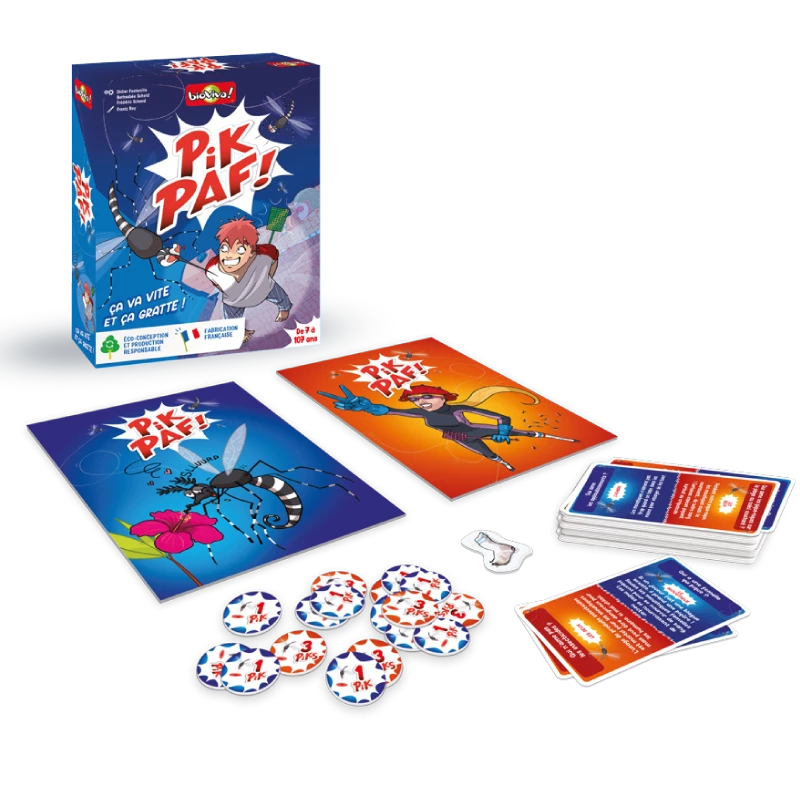 Pik Paf game - board game Made in France 