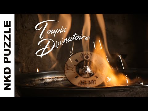 Cardkit 3D Toupie divinatoire en bois - Made in France