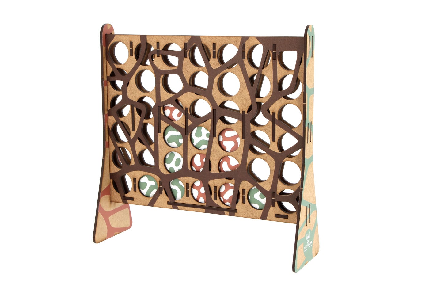 Puissance 4 en bois - Made in France - Agent Paper