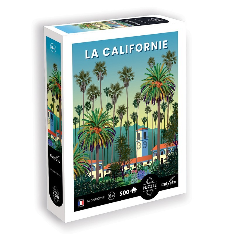 Puzzle 500 pièces La Californie - Made in France