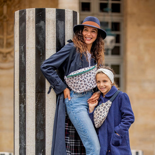 La Banane à langer Léopard - Fabriquée à Paris