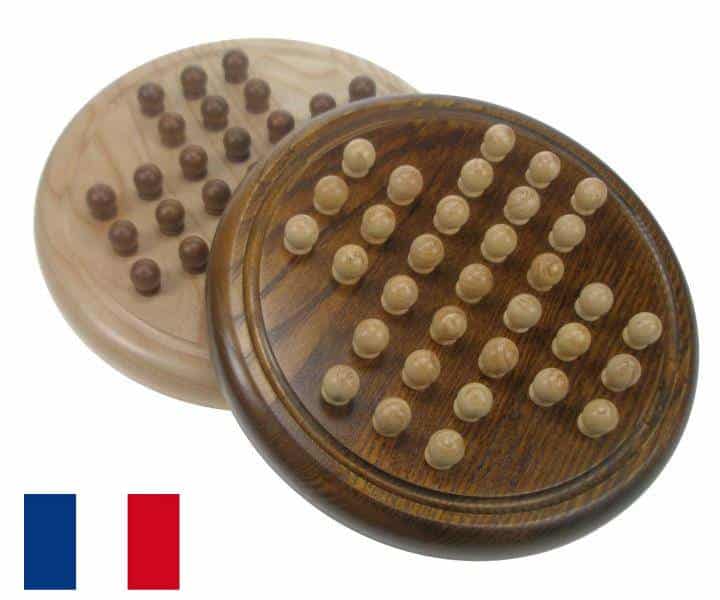 Solitaire en bois - Fabrication Jura