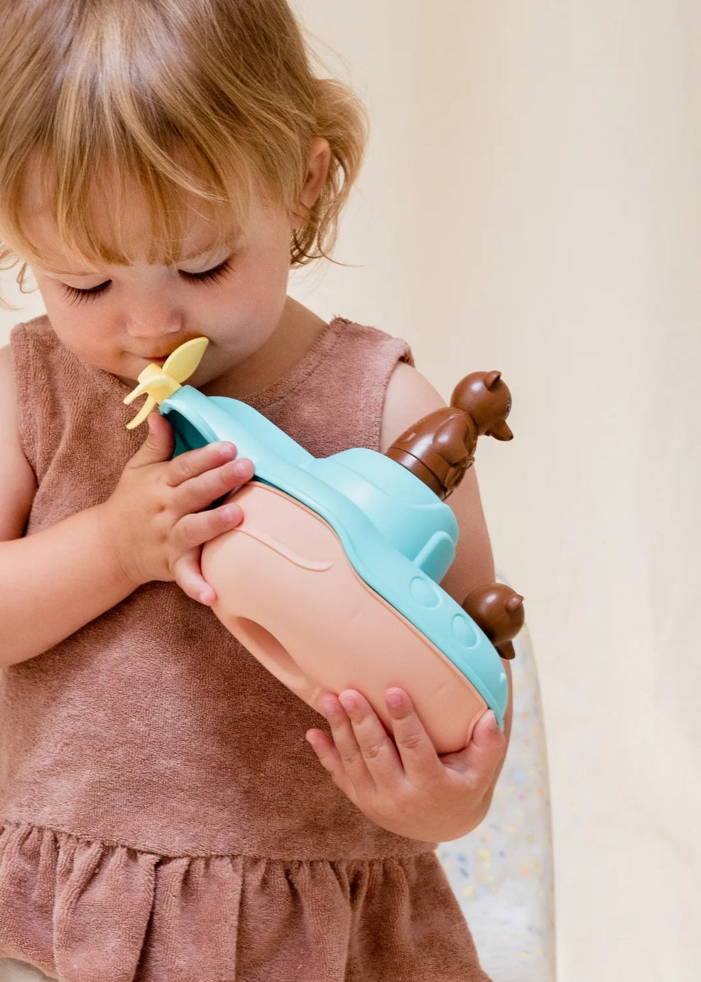 Le Sous-marin Bateau 2 en 1 de Petit Ours Brun - Made in France