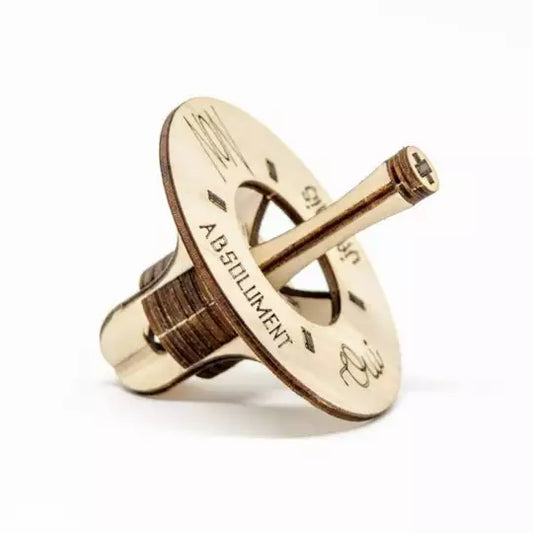 Cardkit 3D Toupie divinatoire en bois - Made in France