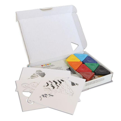 coffret triangle cire