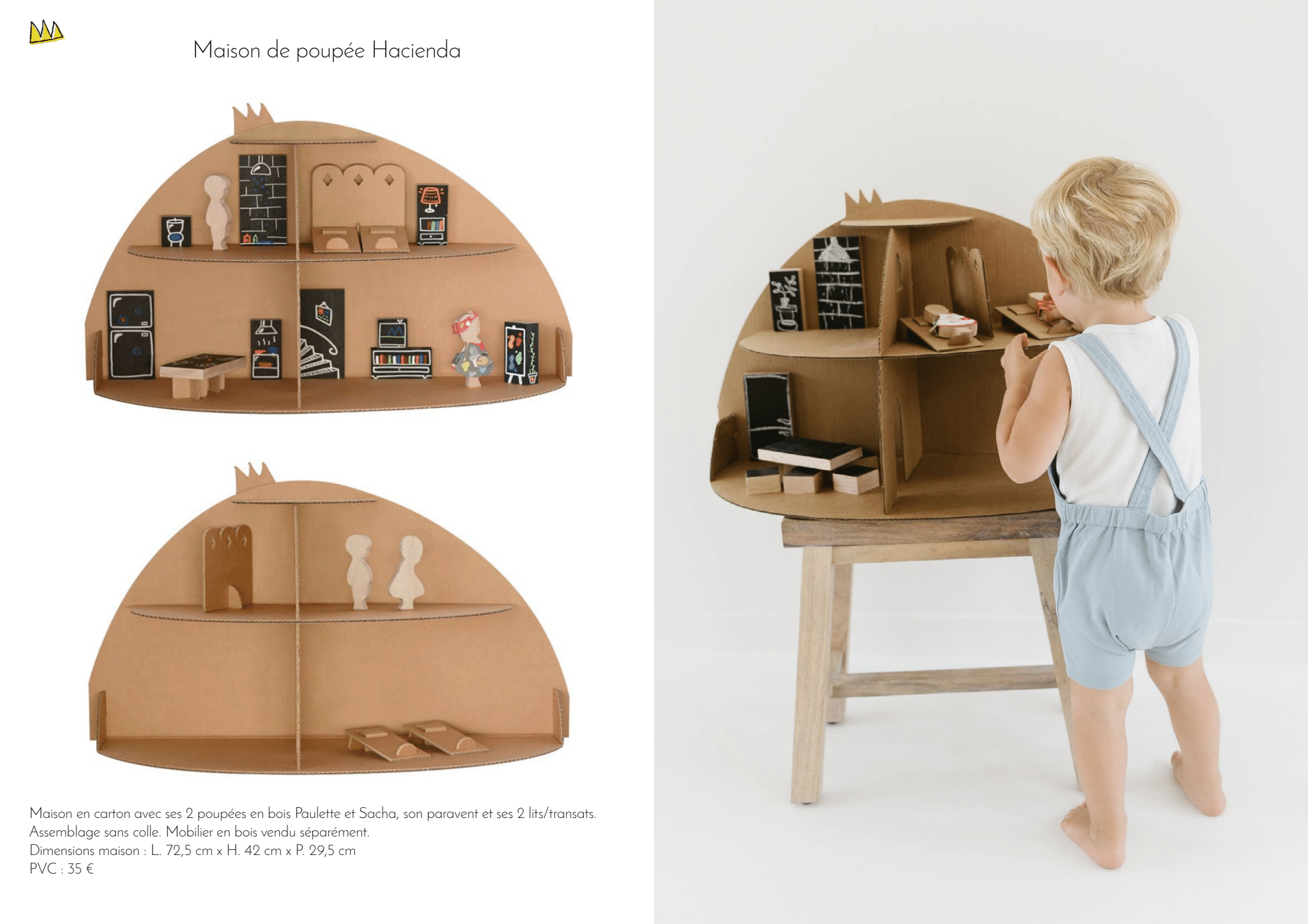 House pack + furniture + characters + wardrobe - Paulette and Sacha