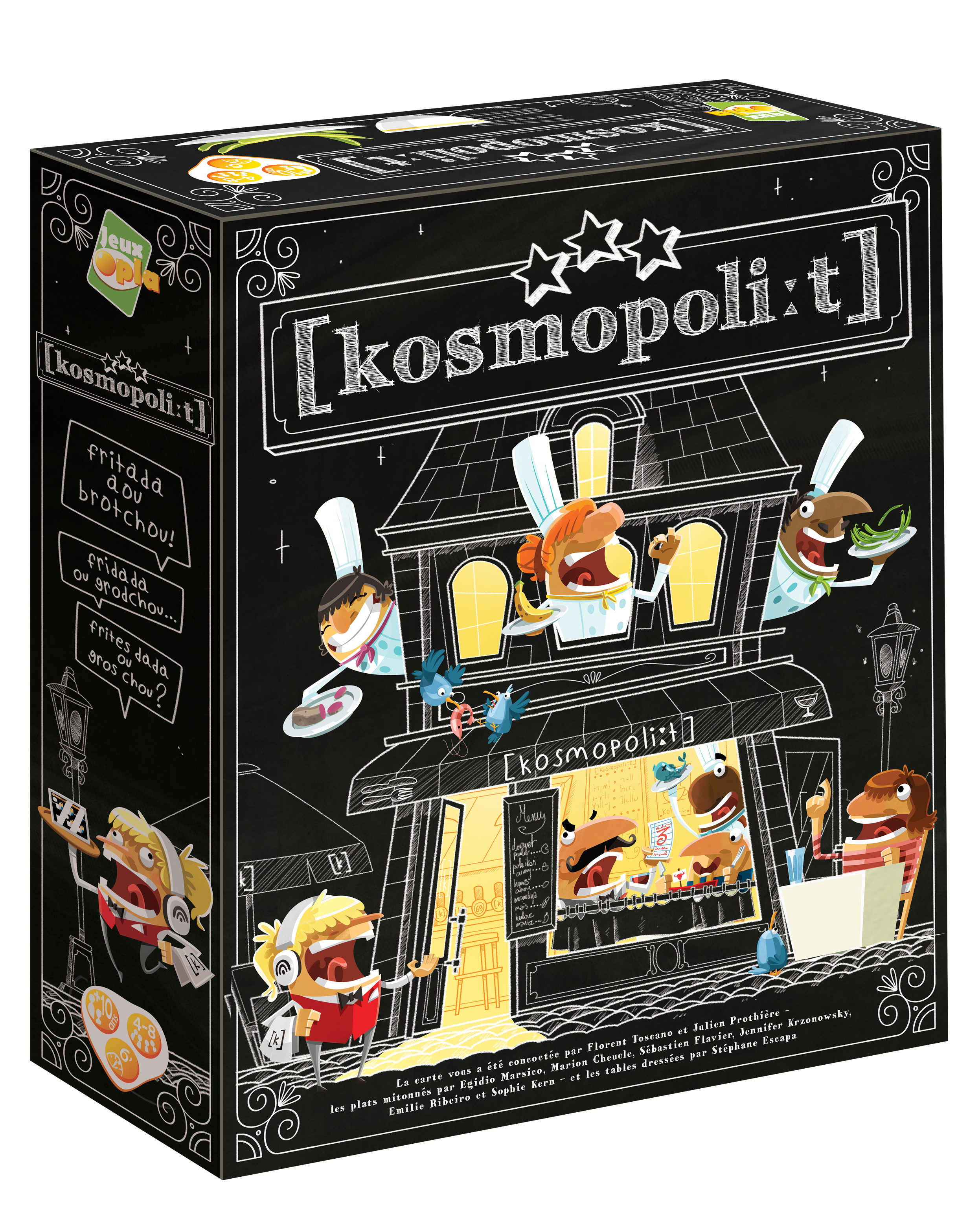 Kosmopoli:t game - Made in France - Opla games