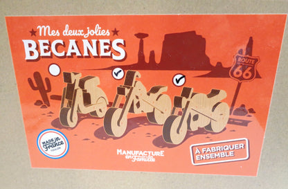 Box of my 2 Jolies Bécanes - Made in France - Family manufacturing