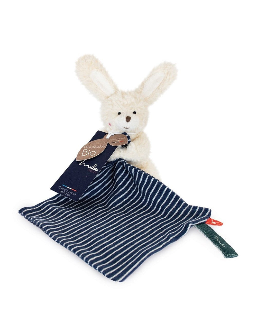 peluche lapin doudou bio made in france