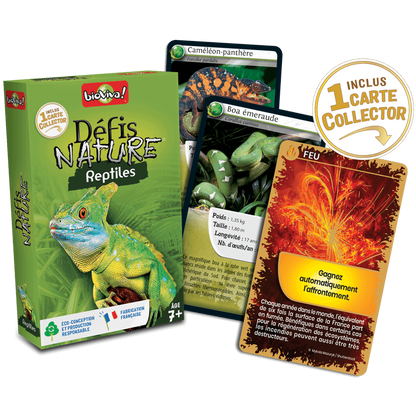 Défis Nature Reptiles - Made in France - Bioviva