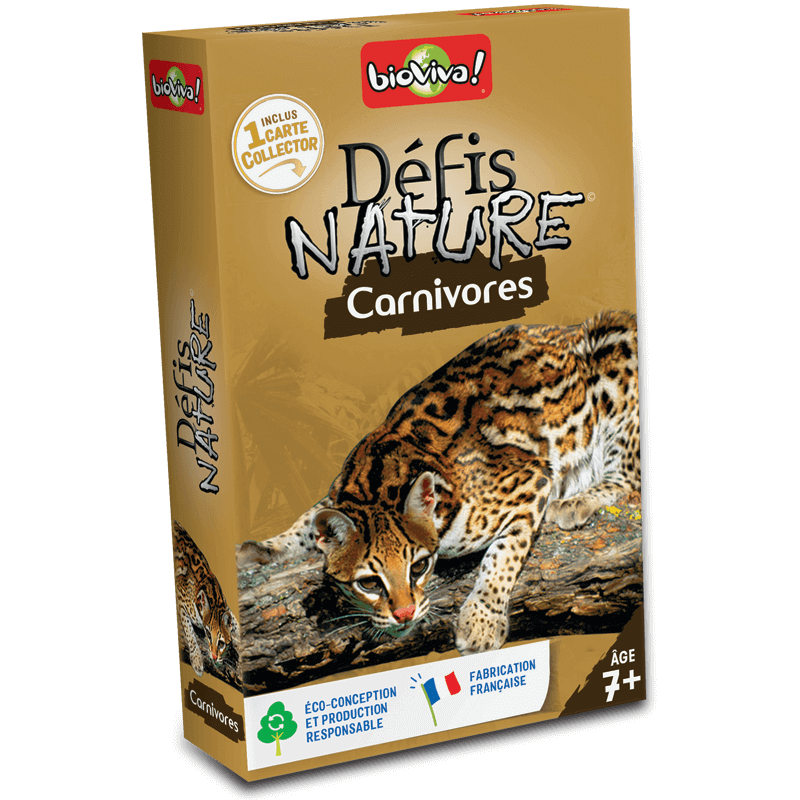 Carnivores Nature Challenges - Made in France - Bioviva