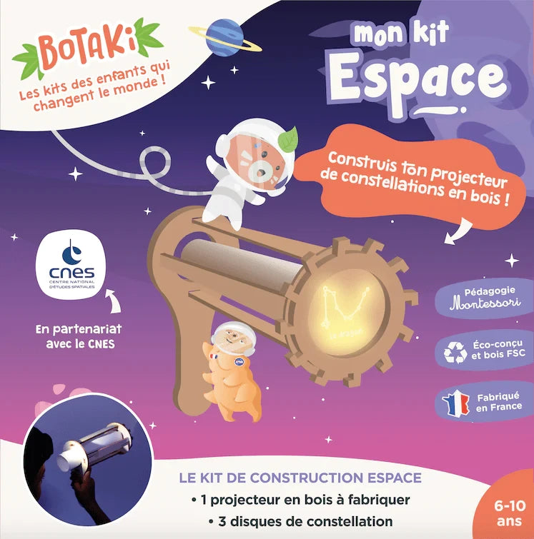 Le kit Espace projecteur de constellations Made in France - Botaki