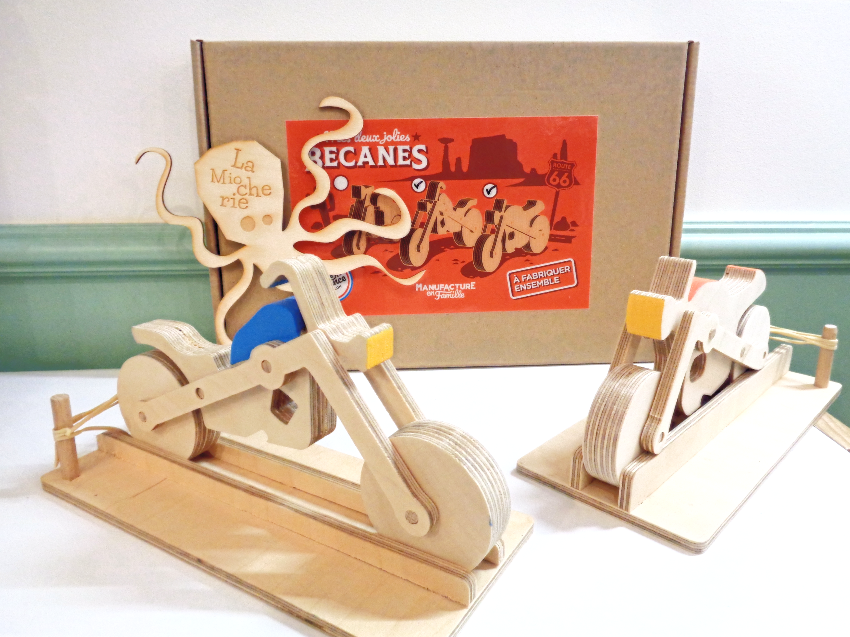 Coffret mes 2 Jolies Bécanes - Made in France - Manufacture en famille