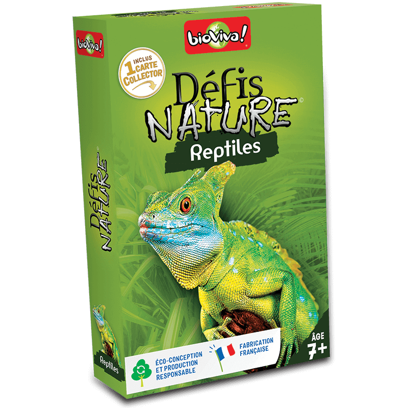 Défis Nature Reptiles - Made in France - Bioviva