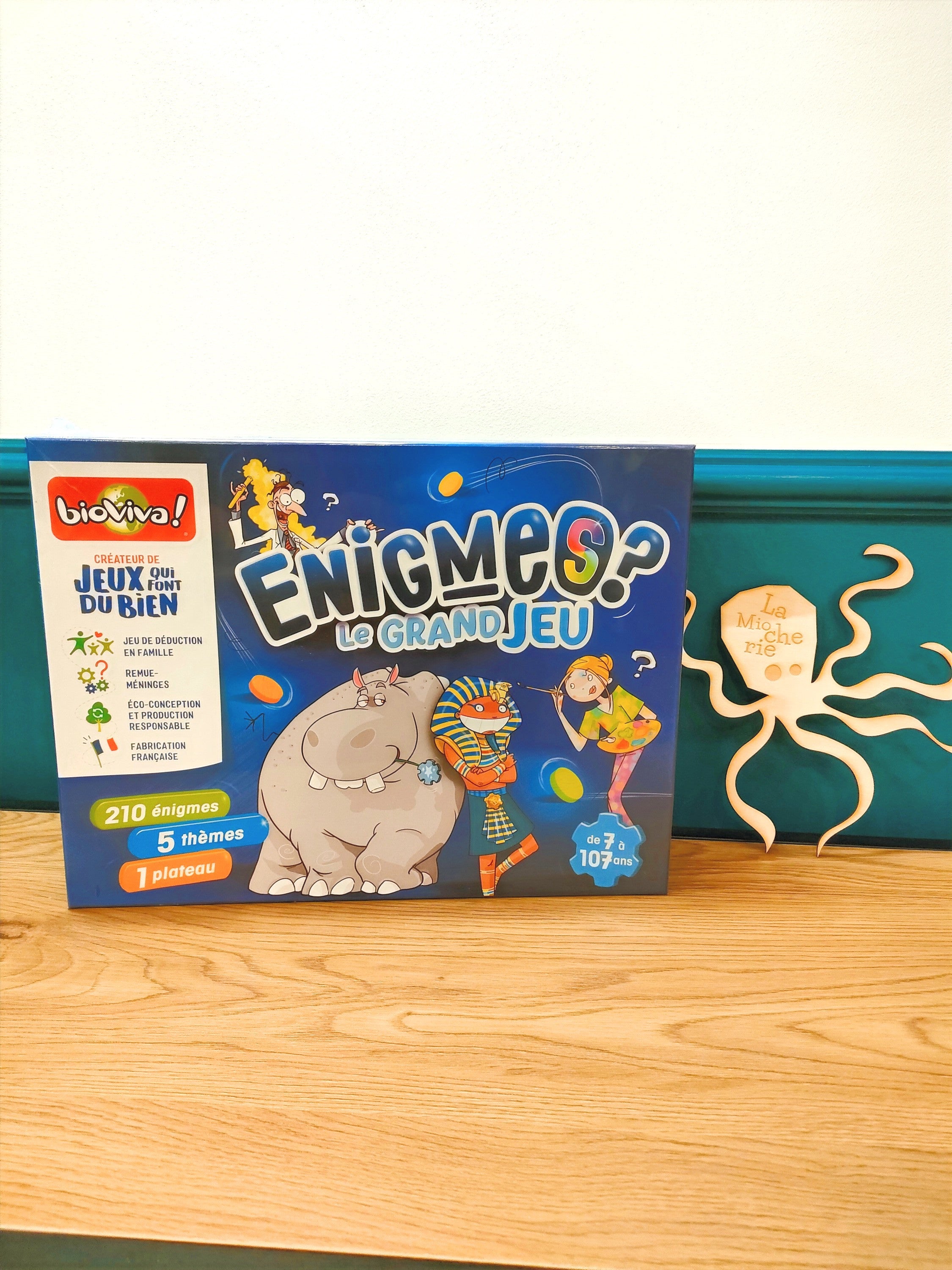 The Great Enigma Game - Made in France - Bioviva