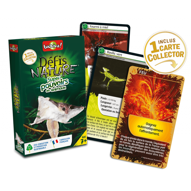 Défis Nature Super pouvoirs des animaux - Made in France -Bioviva