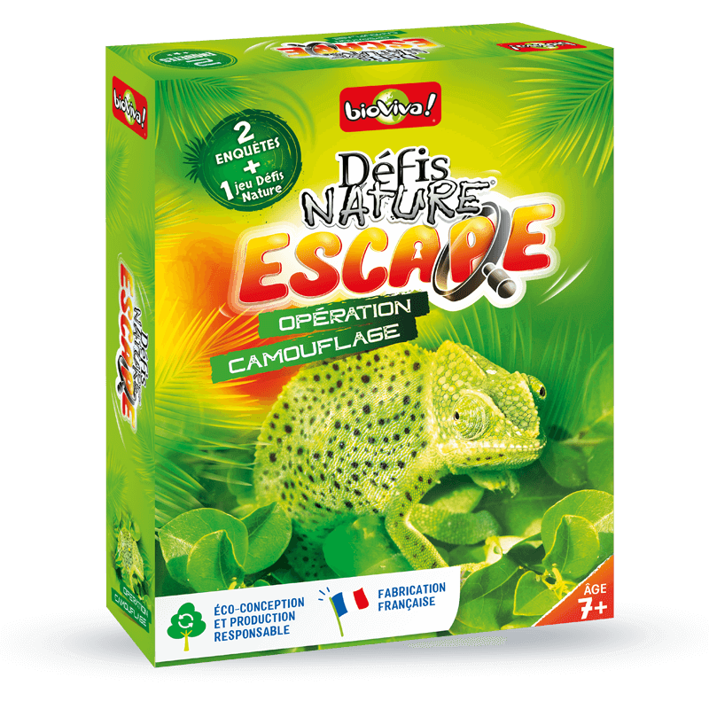 Défis Nature Escape Opération Camouflage - Made in France -Bioviva
