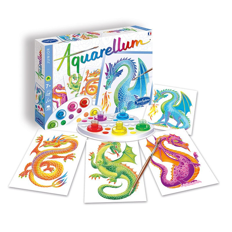 Aquarellum Junior Dragons - Made in France - Sentosphère