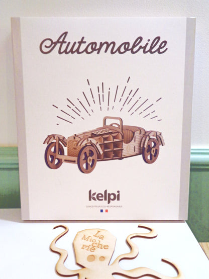 The White Automobile Model - Made in France - Kelpi
