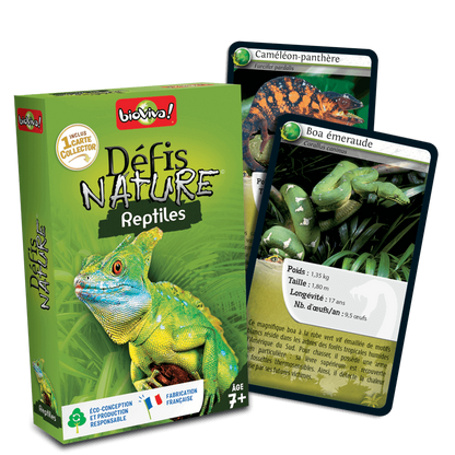 Défis Nature Reptiles - Made in France - Bioviva