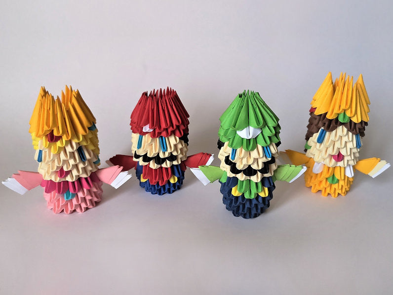Mario Origami 3D - Polygone Origami -