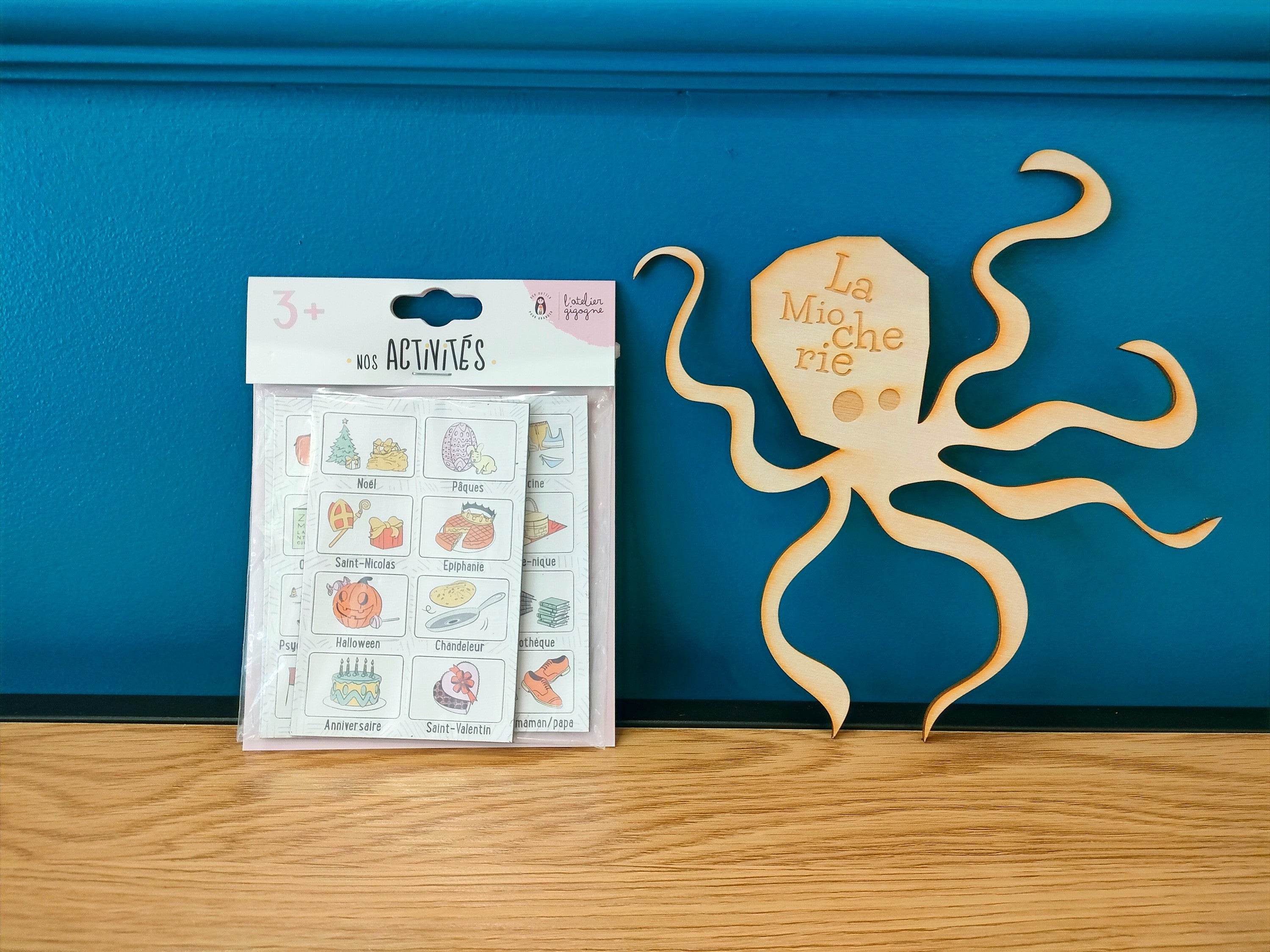 Pack magnets "toutes les activités" L'Atelier Gigogne