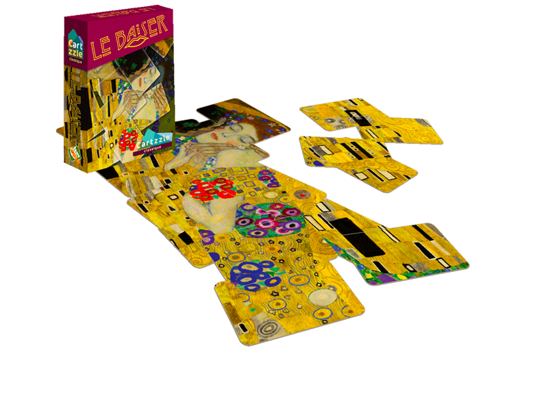 Cartzzle Le Baiser - Puzzle, casse-tête et cartes