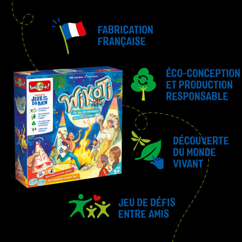 Jeu Wikoti - Made in France - Bioviva