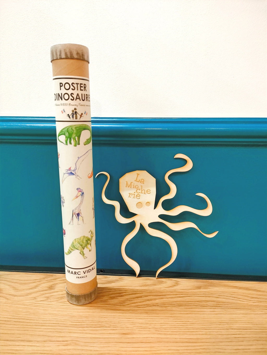 Poster Les dinosaures - Made in France