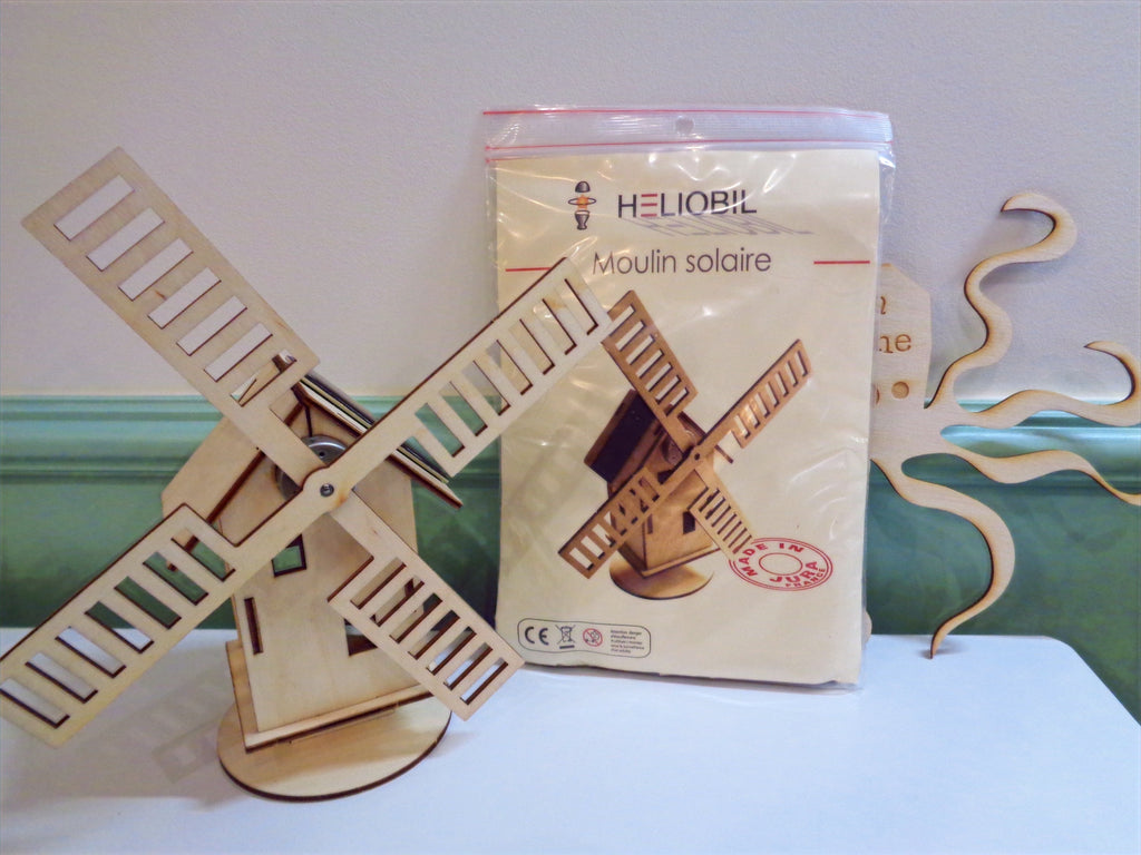 Maquette solaire fabriquée en France - Moulin à vent