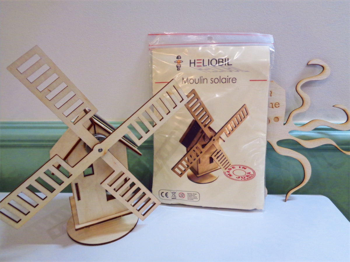 Maquette solaire fabriquée en France - Moulin à vent