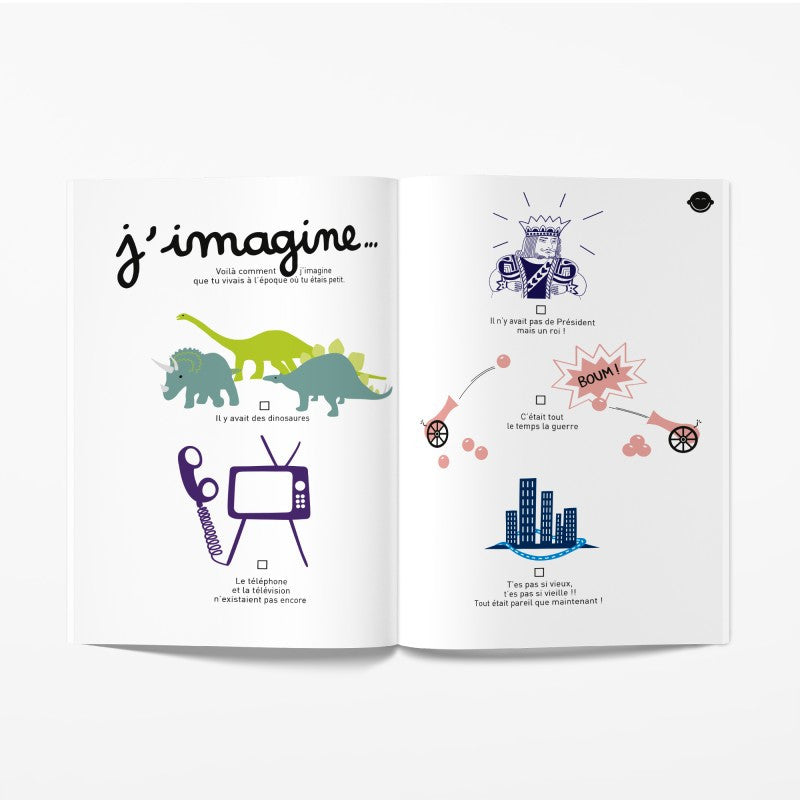 Book to fill in Grandpa, Grandma and me! - Printed in Belgium - Minor editions