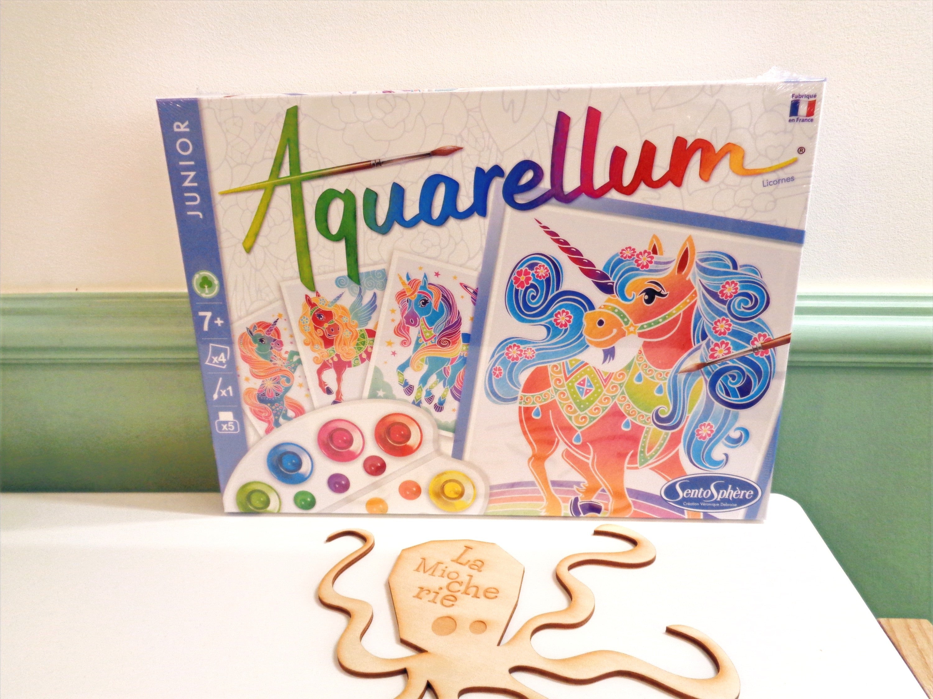 Aquarellum Junior Licornes - Made in France - Sentosphère