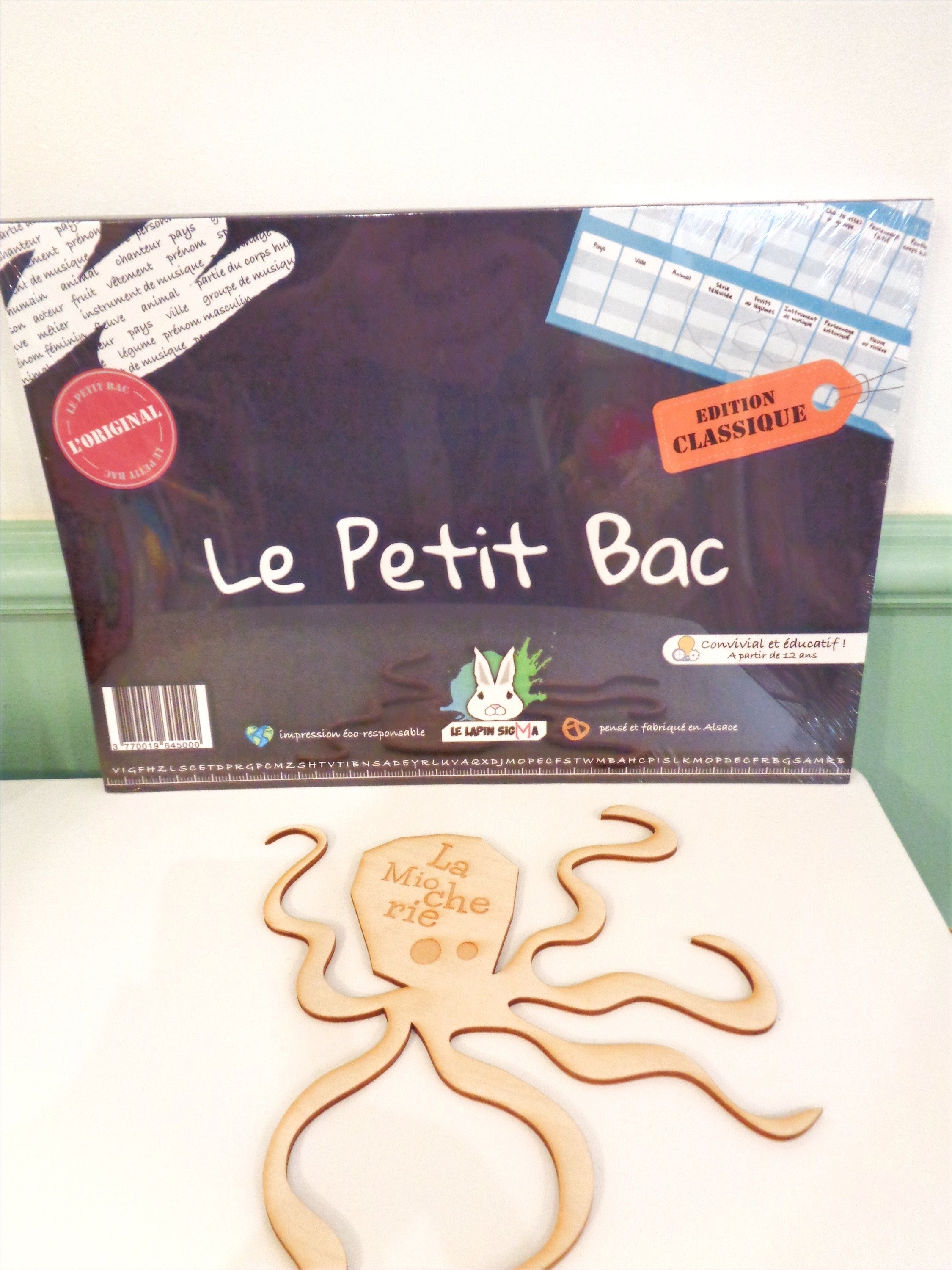 Le petit Bac version Classique - Made in France - Le lapin sigma