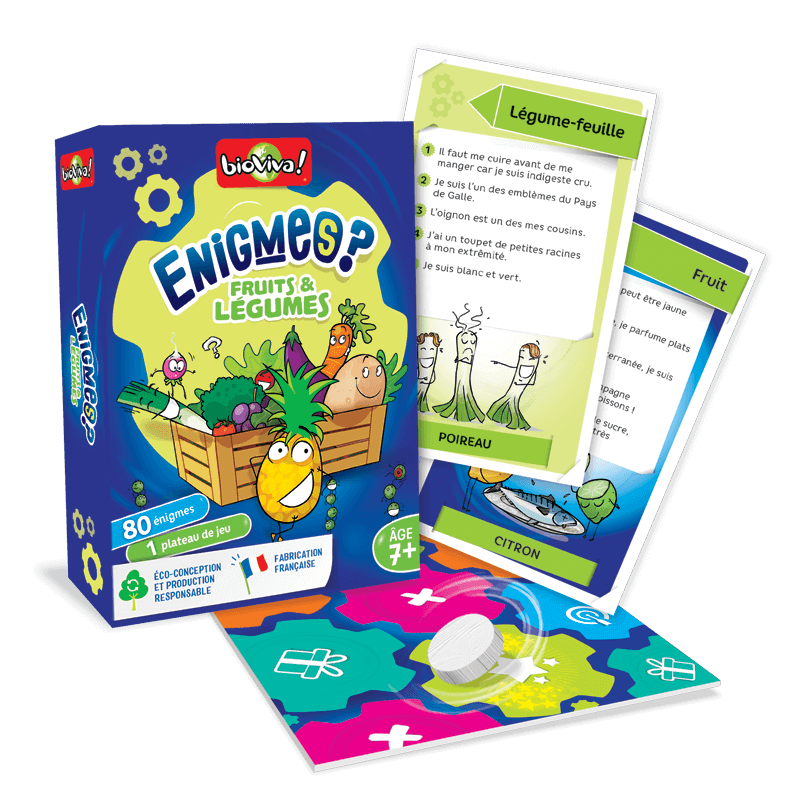 Fruit and vegetable puzzles - Made in France - Bioviva