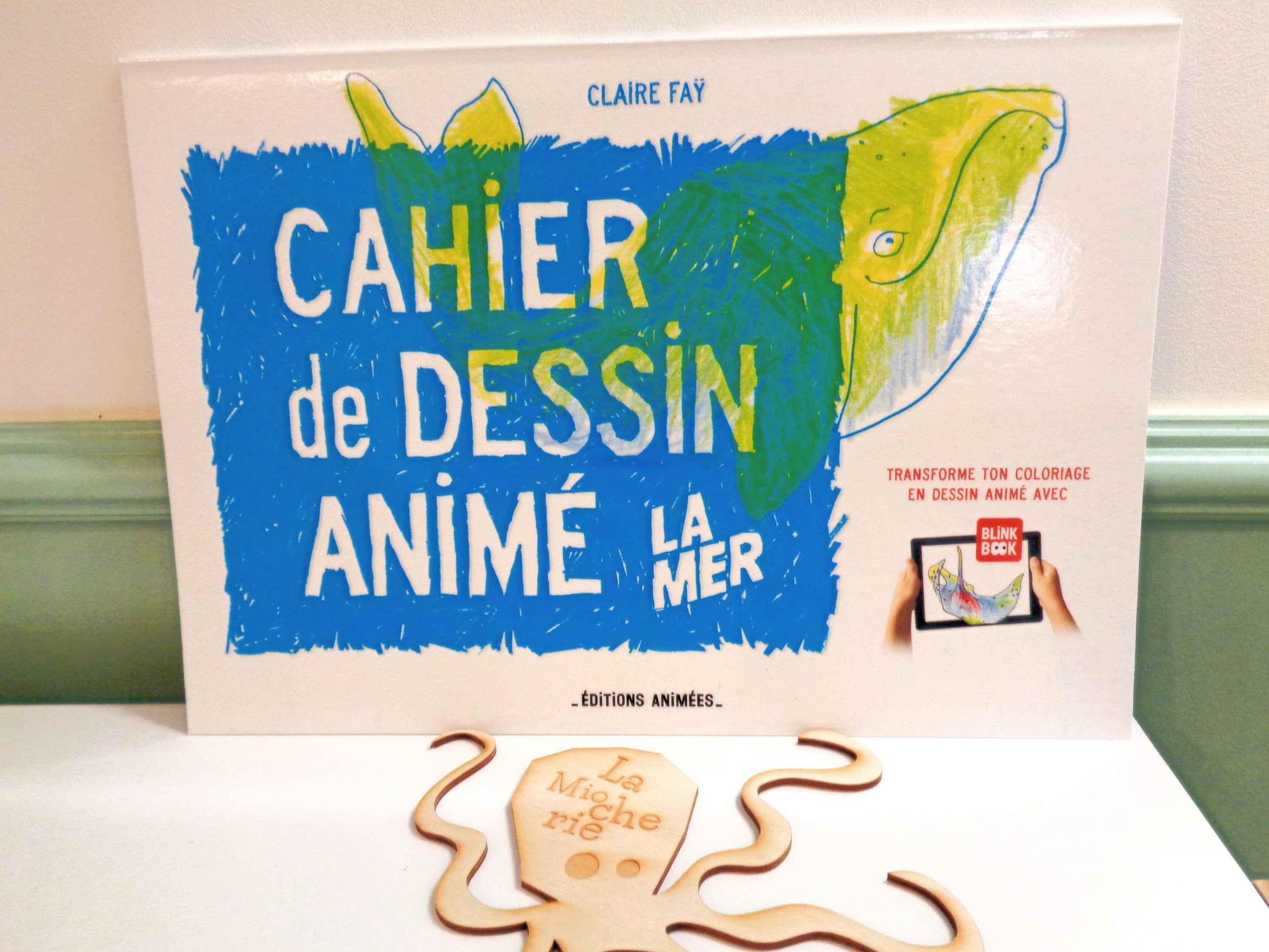 Cahier de coloriage animé La Mer - Made in France - Editions Animées